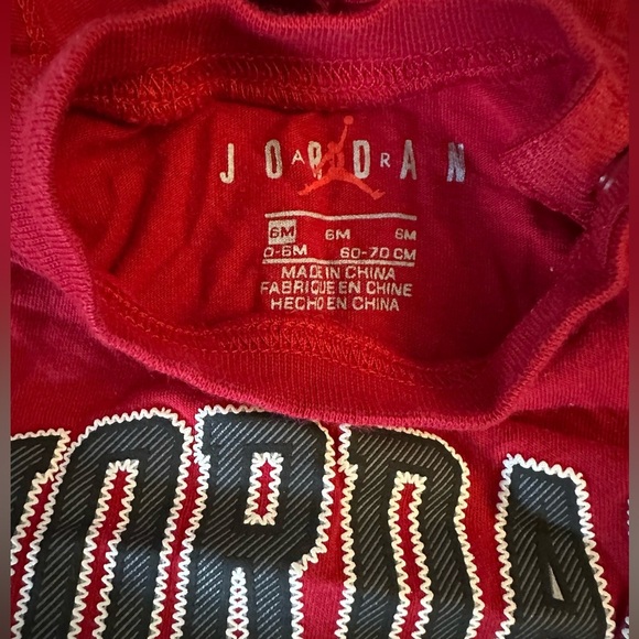 Baby Boy Jordan Romper - Picture 3 of 3